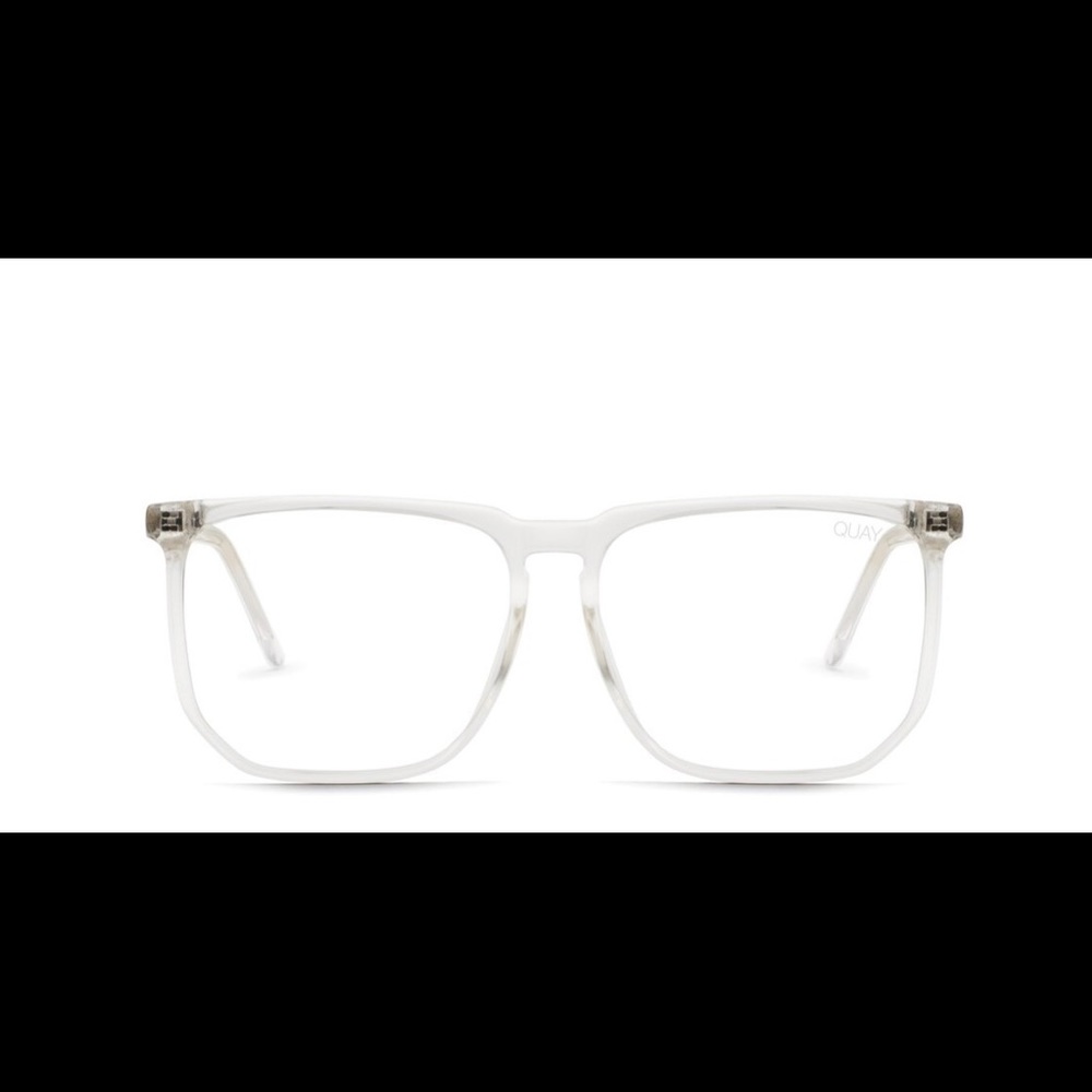 QUAY Stranger Blue Light Glasses - Clear NWT
